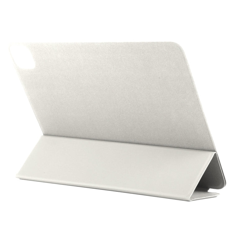For iPad Pro 11 2024 Double-sided Clip Non-buckle Magnetic PU Smart Tablet Case(Gold)