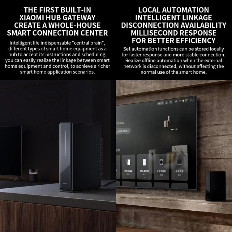 Xiaomi BE6500 Pro WiFi7 Dual Band 8-channel Independent Signal Amplifier 1GB Memory Router, US Plug(Black) - free shipping - PMC Jewellery - Order now!