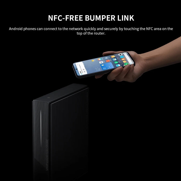 Xiaomi BE6500 Pro WiFi7 Dual Band 8-channel Independent Signal Amplifier 1GB Memory Router, US Plug(Black) - free shipping - PMC Jewellery - Order now!