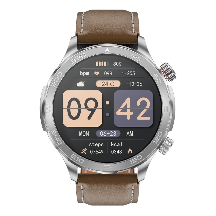 DK67 1.53 inch IP67 BT 5.0 Fitness Sport Smart Watch, Support Bluetooth Call / Sleep / Blood Oxygen / Heart Rate / Blood Pressure Health Monitor(Brown)