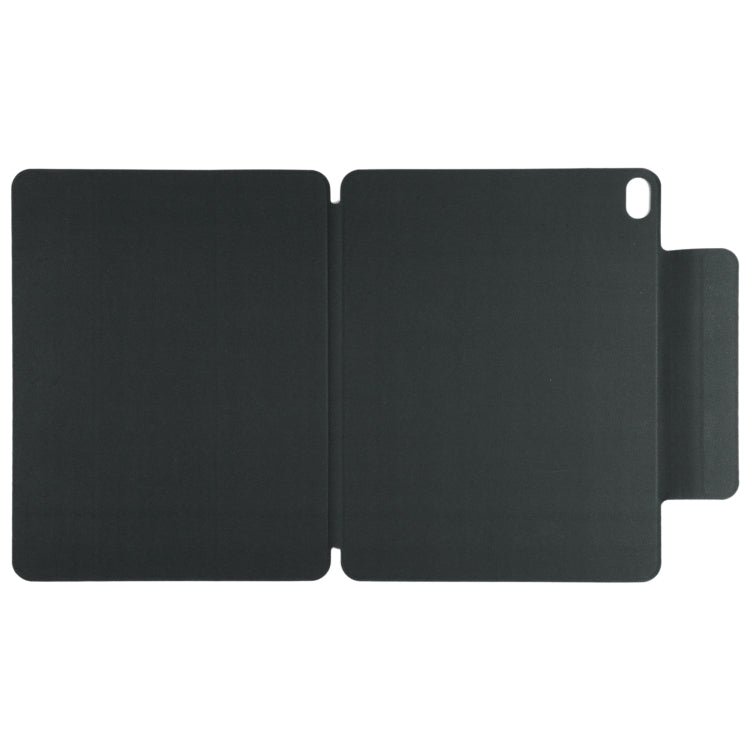 For iPad Air 13 2025 / 2024 Double-sided Clip Fixed Buckle Magnetic PU Leather Smart Tablet Case(Black)