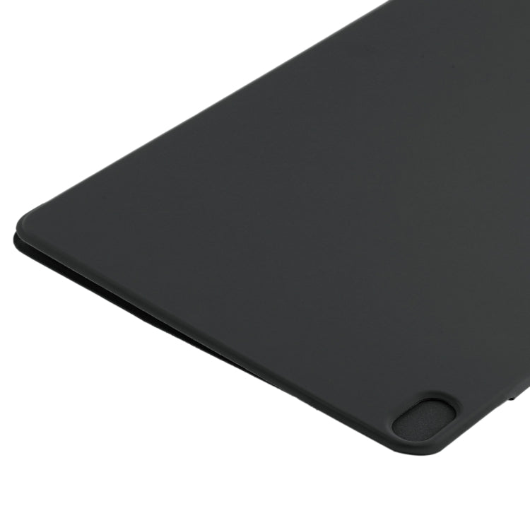 For iPad Air 13 2025 / 2024 Double-sided Clip Fixed Buckle Magnetic PU Leather Smart Tablet Case(Black) - iPad Air 13 2025 / 2024 Cases by PMC TechLife | Online Shopping South Africa | PMC TechLife | Buy Now Pay Later Mobicred