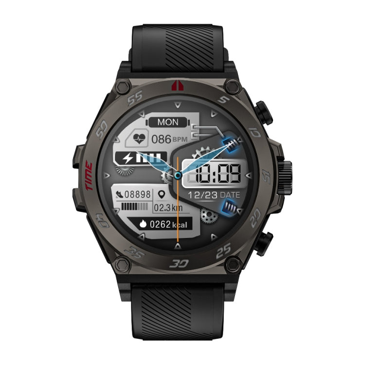 LC18 1.53 inch IP67 BT5.0 Sport Smart Watch with Earbuds, Support Bluetooth Call / Sleep / Blood Oxygen / Heart Rate / Blood Pressure Health Monitor(Black)