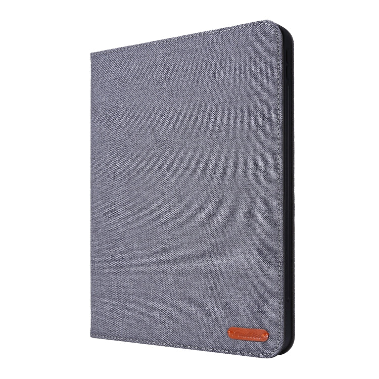 For iPad Air 11 2025 / 2024 Fabric Leather Tablet Case(Grey)