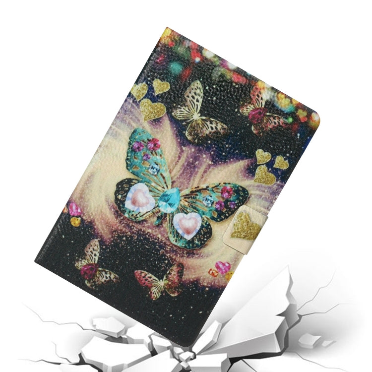 For iPad Pro 11 2024 Voltage Coloured Drawing Smart Leather Tablet Case(Butterflies) - iPad Pro 11 2024 Cases by PMC TechLife | Online Shopping South Africa | PMC TechLife | Buy Now Pay Later Mobicred