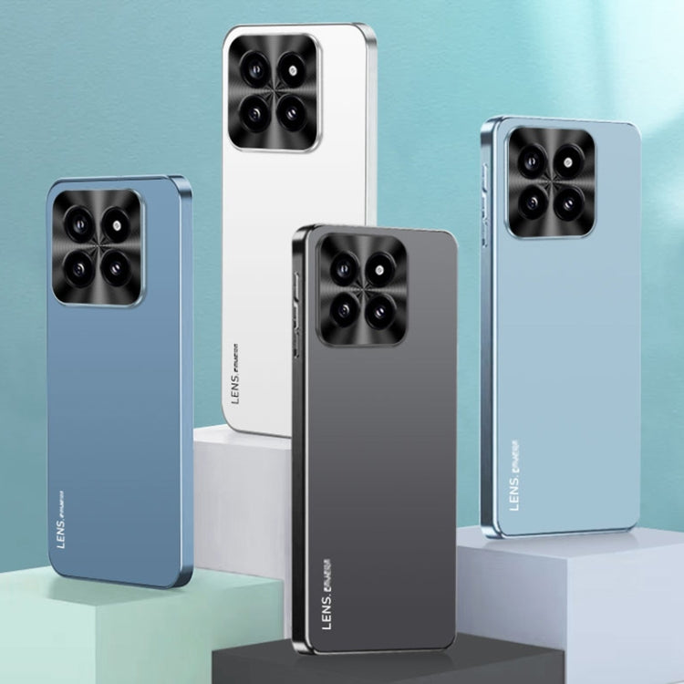 For Xiaomi Redmi K70 Pro AG Frosted Electroplating Acrylic Phone Case(Black) - Xiaomi Cases by PMC Jewellery | Online Shopping South Africa | PMC Jewellery | Buy Now Pay Later Mobicred