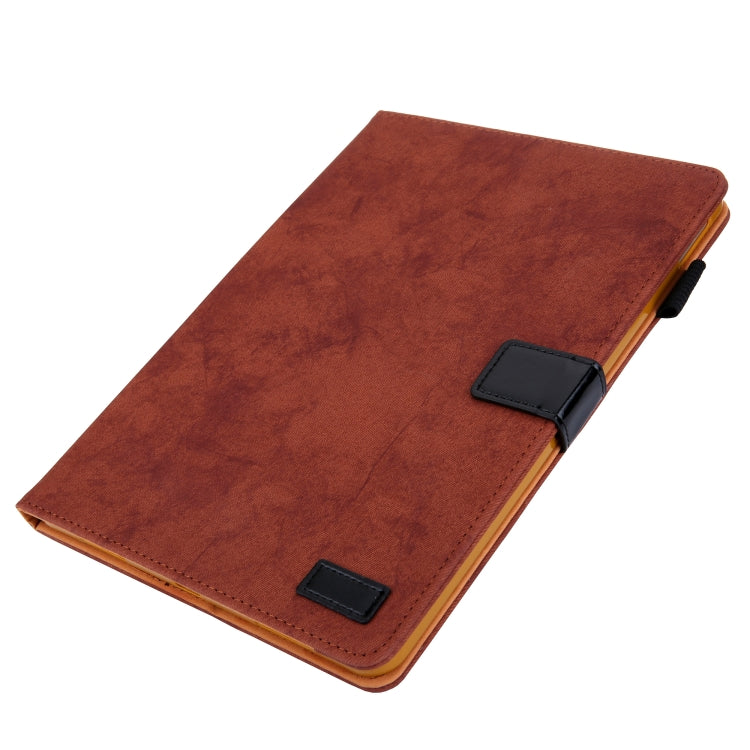 For iPad Pro 11 2024 Cloth Texture Leather Tablet Case(Brown) - free shipping - PMC TechLife - Order now!
