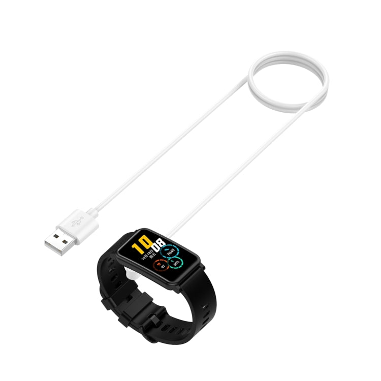 For Huawei Watch Fit3 / Honor Choice Haylou Watch USB Port Watch Charging Cable, With Chip(White) - Charger by PMC TechLife | Online Shopping South Africa | PMC TechLife | Buy Now Pay Later Mobicred