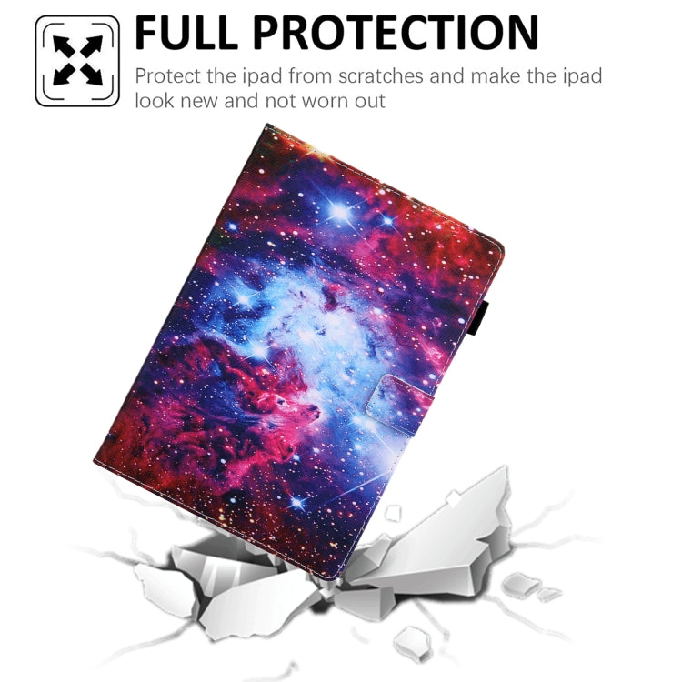 For iPad Pro 11 2024 Colored Drawing Leather Smart Tablet Case(Starry Sky) - iPad Pro 11 2024 Cases by PMC TechLife | Online Shopping South Africa | PMC TechLife | Buy Now Pay Later Mobicred