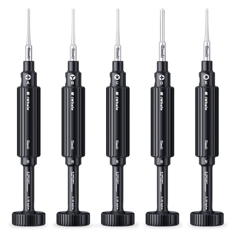 5 in 1 QianLi iWhale Special S2 Steel Magnetic Torque 3D Screwdriver, Model:A/B/C/D/E - free shipping - PMC Jewellery - Order now!