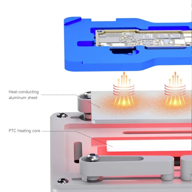 Mechanic Heat Air Desoldering Station Molds For iPhone 15 Series