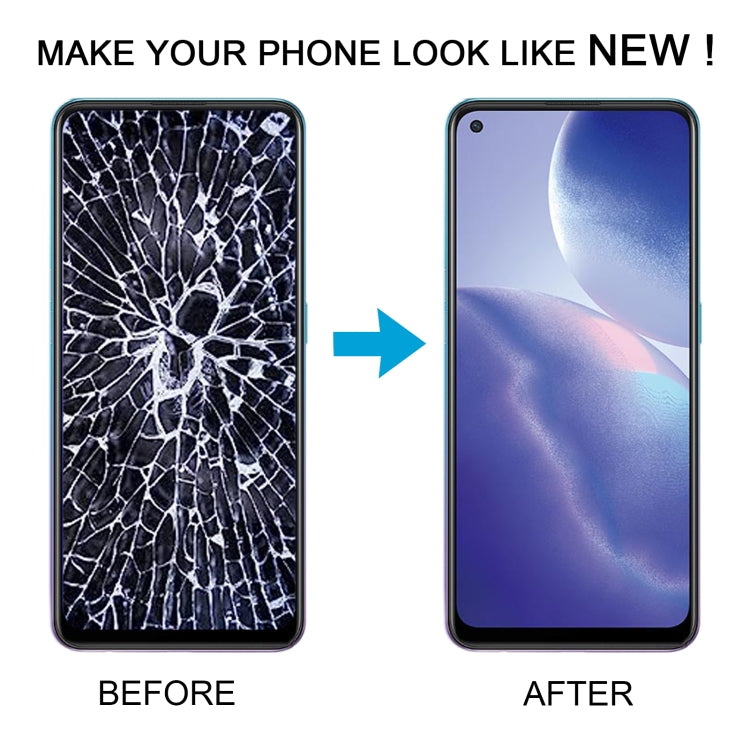 For OPPO A95 5G OLED LCD Screen Digitizer Full Assembly with Frame