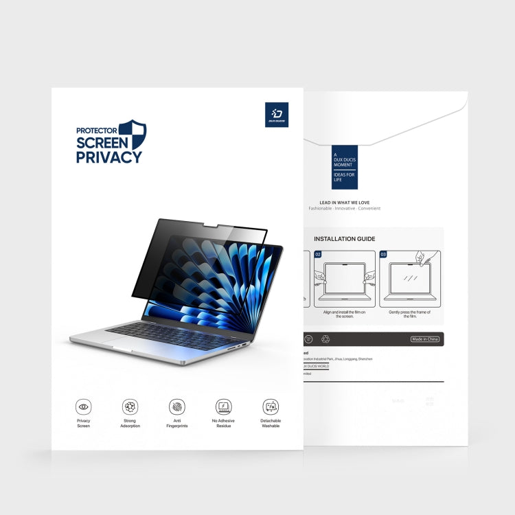 For MacBook Pro 16 2019/2021/2023 A2141 DUX DUCIS LCGH Laptop Privacy Tempered Glass Film - free shipping - PMC Jewellery - Order now!