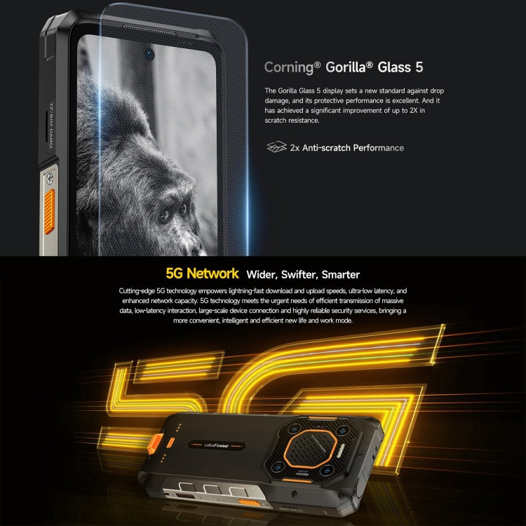 Ulefone Armor 26 Ultra Rugged Phone, 12GB+512GB, 6.78 inch Android 13 MediaTek Dimensity 8020 Octa Core, Network: 5G, NFC(Black)