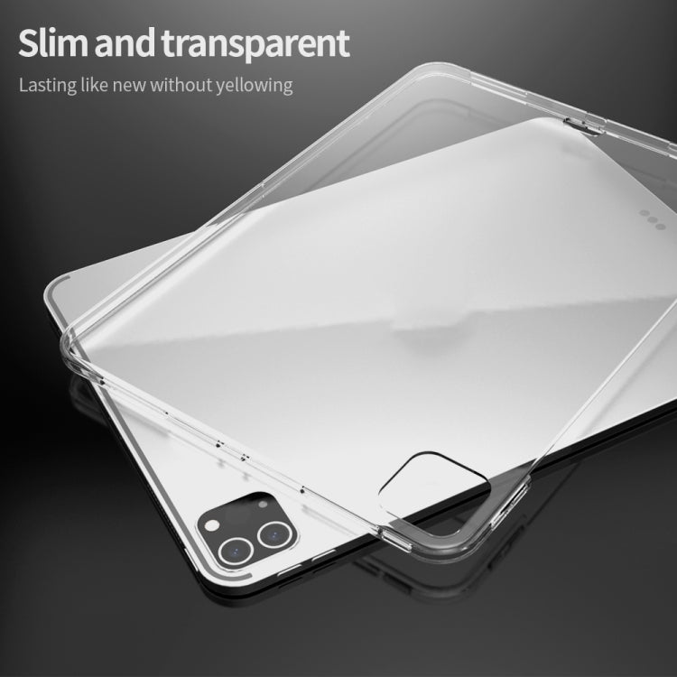 For iPad Pro 11 2024 Shockproof Soft TPU Protective Tablet Case(Transparent)