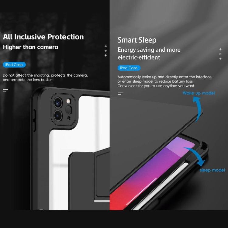 For iPad Air 11 2025 / 2024 Mutural Jianshang Series Smart Leather Tablet Case(Mint Green) - iPad Air 11 2025 / 2024 Cases by Mutural | Online Shopping South Africa | PMC TechLife | Buy Now Pay Later Mobicred