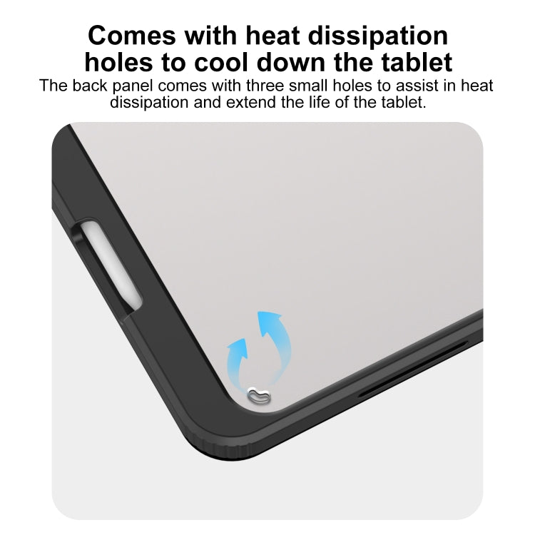 For iPad Pro 13 2024 Mutural Pinyue Series Smart Leather Tablet Case(Dark Blue) - iPad Pro 13 2024 Cases by Mutural | Online Shopping South Africa | PMC TechLife | Buy Now Pay Later Mobicred