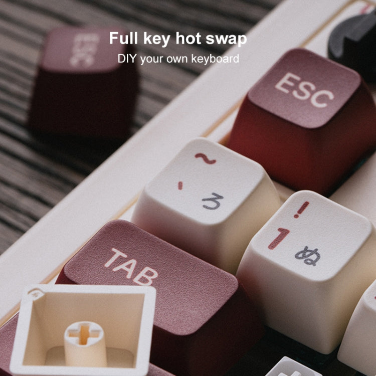 8Bitdo Retro Wireless Bluetooth Tri-Mode Mechanical Keyboard(Red) - free shipping - PMC Jewellery - Order now!