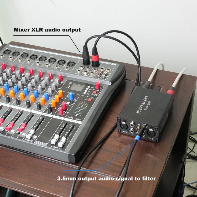 TC195BUXK107RE 3.5mm Male to Dual XLR 3pin Female Audio Cable, Length:2m(Black) - Microphone Audio Cable & Connector by PMC TechLife | Online Shopping South Africa | PMC TechLife | Buy Now Pay Later Mobicred