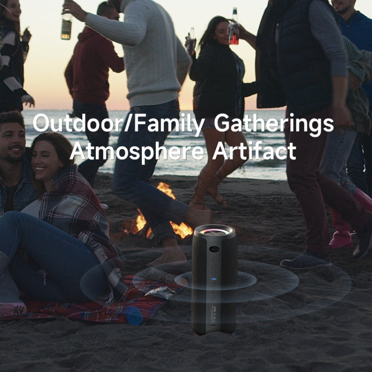 Zealot S51 Pro Shocking Bass Bluetooth Speaker with Colorful Light(Blue) - free shipping - PMC Jewellery - Order now!