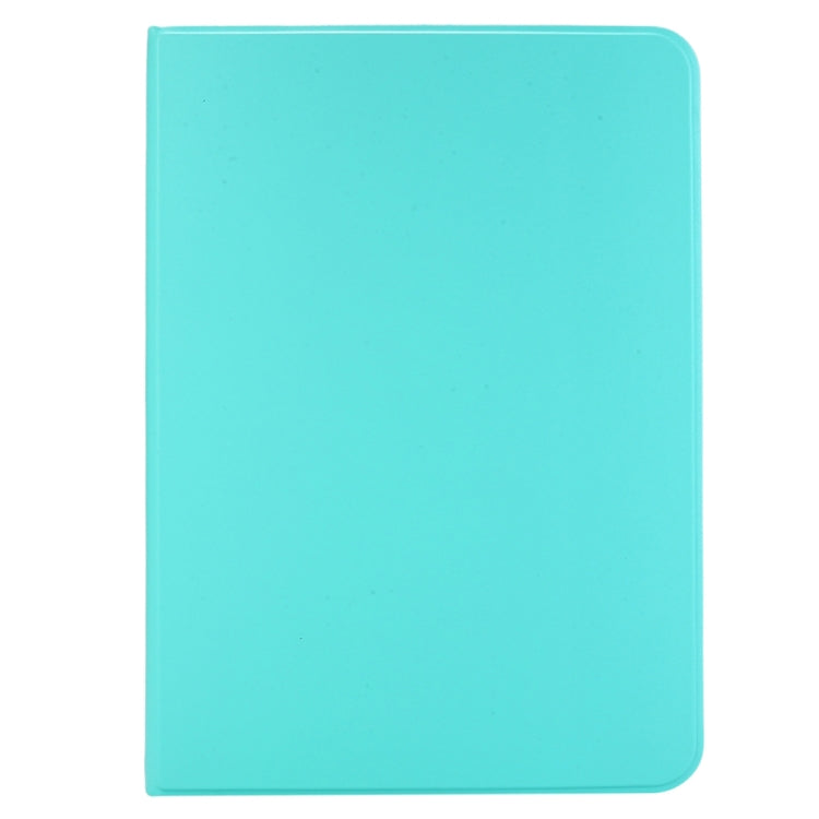 For iPad Pro 11 2024 Stretch Voltage Plain Leather Smart Tablet Case(Green)