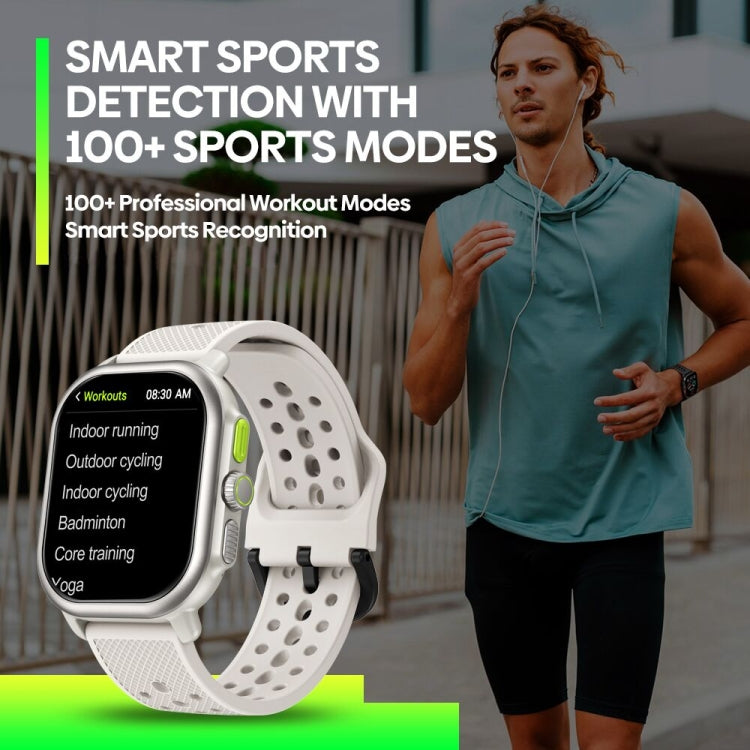 Zeblaze Beyond 3 Pro 2.15 inch Screen Stylish GPS Smartwatch Supports Bluetooth Calling(White) - free shipping - PMC Jewellery - Order now!