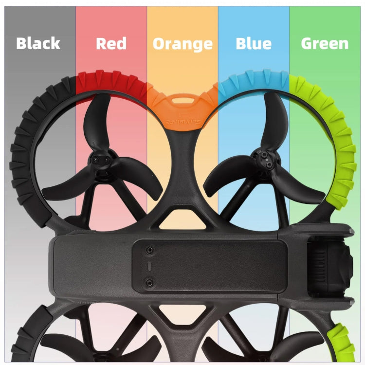 For DJI Avata 2 Sunnylife Drone Anti-Collision Protective Cover Combo Case Kit(Black) - Cases & Bags by Sunnylife | Online Shopping South Africa | PMC Jewellery | Buy Now Pay Later Mobicred