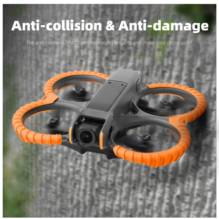 For DJI Avata 2 Sunnylife Drone Anti-Collision Protective Cover Combo Case Kit(Black) - Cases & Bags by Sunnylife | Online Shopping South Africa | PMC Jewellery | Buy Now Pay Later Mobicred