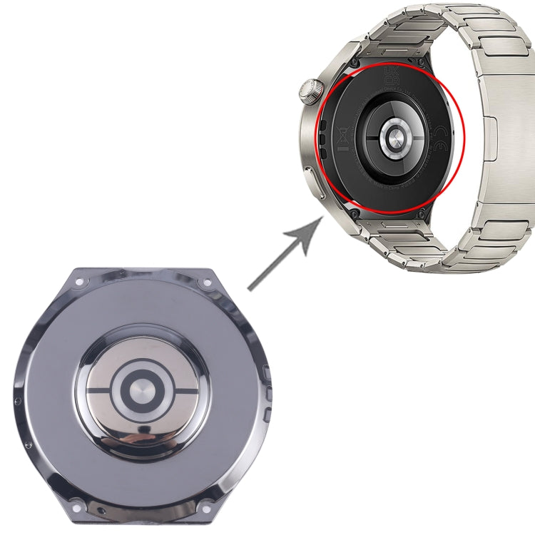 For Huawei Watch 4 Pro Original Rear Housing Cover(Black) - For Huawei by PMC TechLife | Online Shopping South Africa | PMC TechLife | Buy Now Pay Later Mobicred