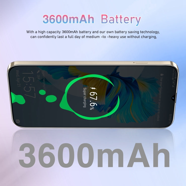 SDT81 / A38, 2GB+16GB, 6.3 inch Screen, Face Identification, Android 10.0 MTK6737 Quad Core, Network: 4G, Dual SIM(Black)