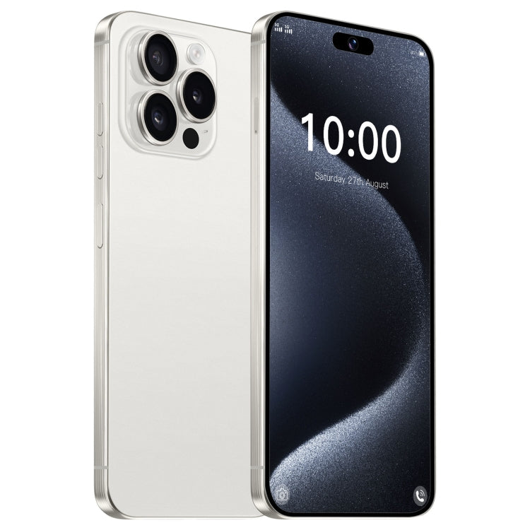 VD1 / i15 Pro Max, 3GB+64GB, 6.8 inch Screen, Face Identification, Android 10.0 MTK6753 Octa Core, Network: 4G, Dual SIM(White) - by PMC Jewellery | Online Shopping South Africa | PMC Jewellery | Buy Now Pay Later Mobicred