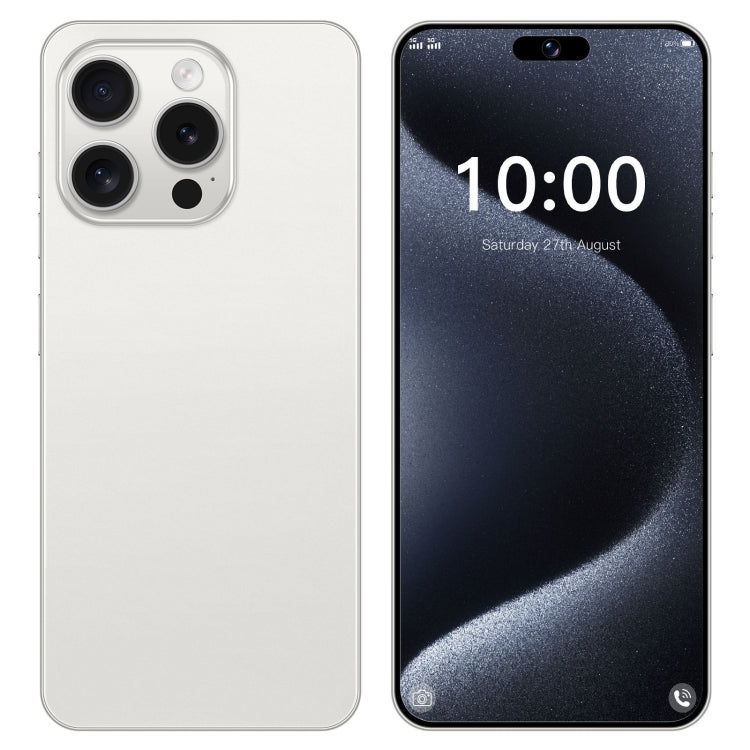 VD1 / i15 Pro Max, 3GB+64GB, 6.8 inch Screen, Face Identification, Android 10.0 MTK6753 Octa Core, Network: 4G, Dual SIM(White) - by PMC Jewellery | Online Shopping South Africa | PMC Jewellery | Buy Now Pay Later Mobicred