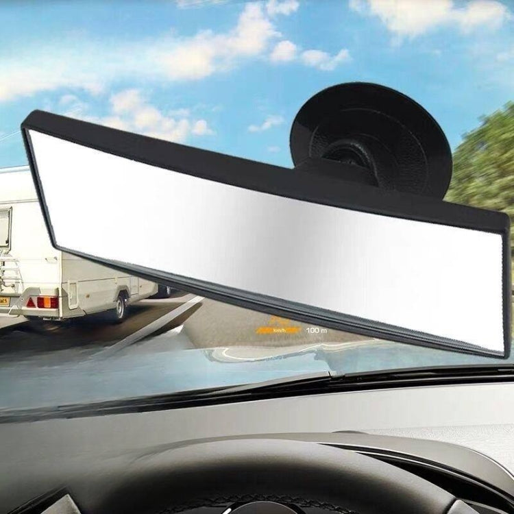 3R 3R-123 Car Suction Cup Curved Wide Angle Rear View Mirror - Interior Mirrors by 3R | Online Shopping South Africa | PMC Jewellery | Buy Now Pay Later Mobicred