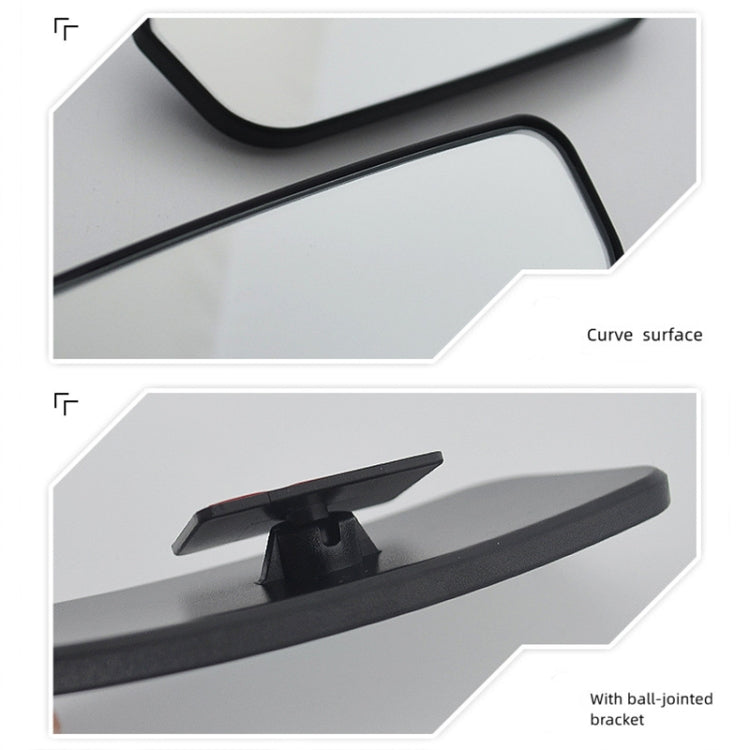 3R 3R-059 Car Auxiliary Side View Mirror Round Blind Spot Wide Angle Mirror