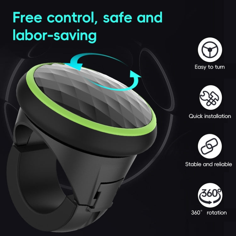 3R 3R-2253 Car Steering Wheel Booster Ball Car Steering Wheel Power Booster(Black Purple)