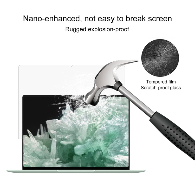 For Huawei MateBook 14 2024 25pcs 0.26mm 9H Surface Hardness Explosion-proof Tempered Glass Film