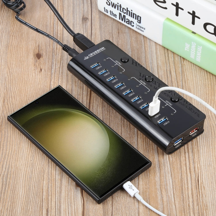 ORICO CRU3-H9C1 10 Port USB3.0 12V 4A HUB Power Adapter, Plug:AU Plug - free shipping - PMC Jewellery - Order now!