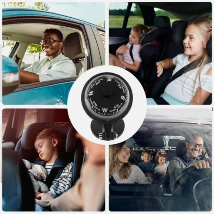 Nisa LC500 Car Compass Ball Car Decoration - Clocks & Car Meters by PMC TechLife | Online Shopping South Africa | PMC TechLife | Buy Now Pay Later Mobicred