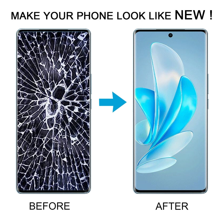 For vivo V29 5G V2250 Original AMOLED LCD Screen with Digitizer Full Assembly