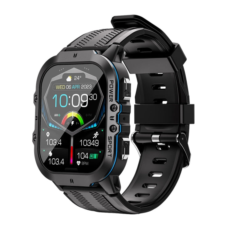 LEMFO C26 1.96 inch Sport Smart Watch, Support Bluetooth Call / Message Notification / Heart Rate / Blood Pressure Health Monitor(Blue) - free shipping - PMC Jewellery - Order now!