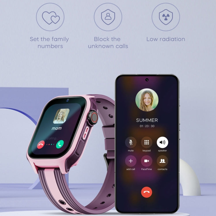 LEMFO K36 1.83 inch IPX7 Children Sport Smart Watch, Support Video Call / Message Notification / GPS / WiFi(Blue) - free shipping - PMC Jewellery - Order now!