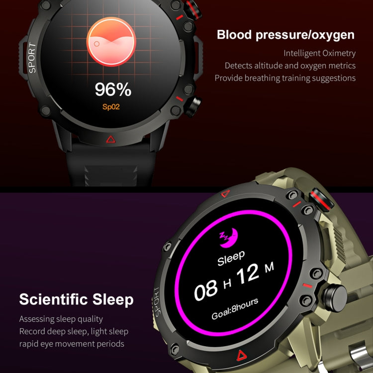 LEMFO TF10 Pro 1.53 inch BT5.2 IP67 Sport Smart Watch, Support Bluetooth Call / Sleep / Blood Oxygen / Heart Rate / Long Sitting Health Monitor(Black)