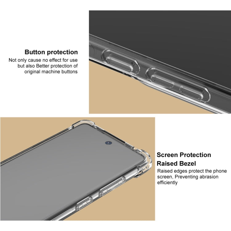 For Samsung Galaxy S24 FE 5G imak Shockproof Airbag TPU Phone Case(Matte Black) - free shipping - PMC Jewellery - Order now!