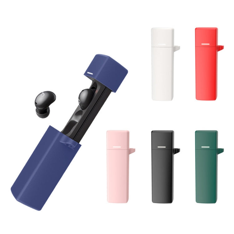 For Anker Soundcore A30i Wireless Earphone Silicone Protective Case(Midnight Blue)