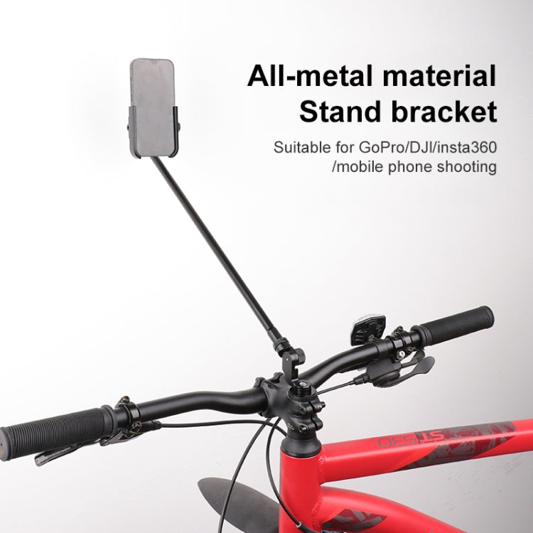 Bicycle Handlebar Holder Pea Clip Adapter 50cm Rod Set