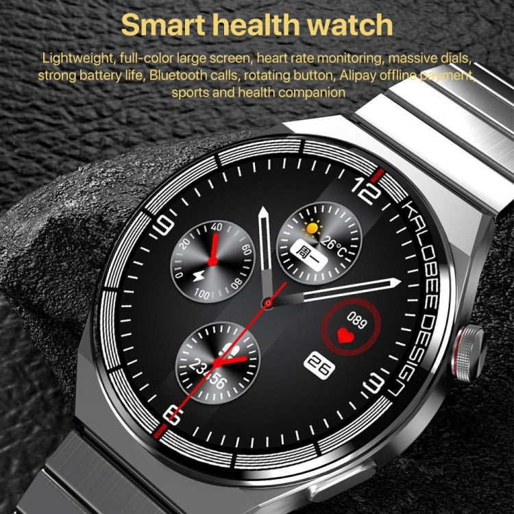 1.3 inch Silicone Band IP68 Water-resistant Smart Watch Support Bluetooth Call(Red)