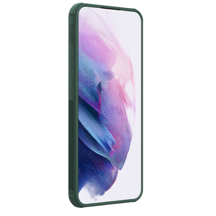 For Samsung Galaxy S24 FE 5G NILLKIN Frosted Shield Pro PC + TPU Phone Case(Green) - free shipping - PMC Jewellery - Order now!