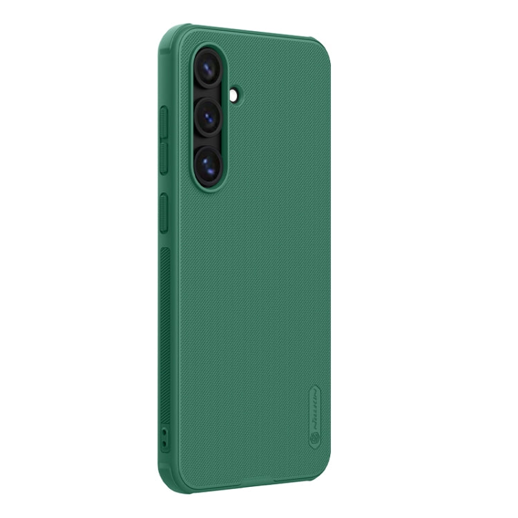 For Samsung Galaxy S24 FE 5G NILLKIN Frosted Shield Pro PC + TPU Phone Case(Green) - free shipping - PMC Jewellery - Order now!