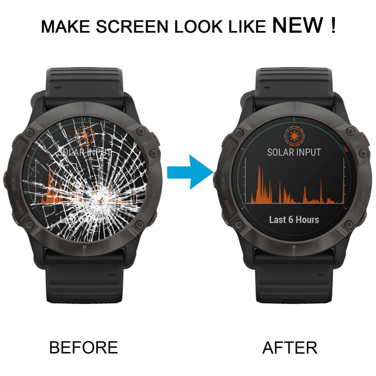 For Garmin Fenix 6X Solar Original LCD Display Screen - free shipping - PMC Jewellery - Order now!