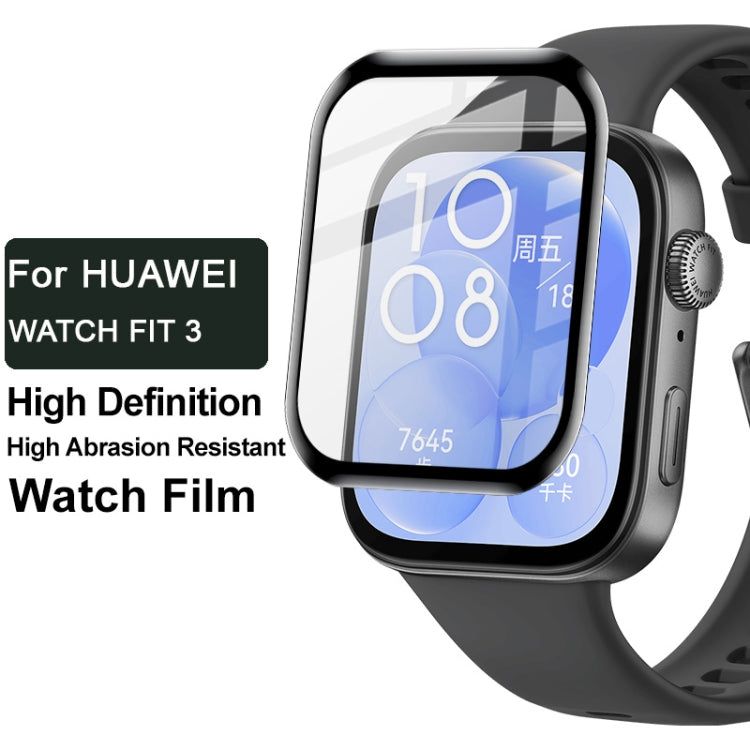 For Huawei Watch Fit3 imak Organic Glass Material HD Watch Protective Film
